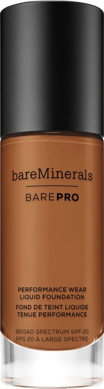 Bareminerals Barepro Performance Wear Liquid Foundation Broad Spectrum Spf 20 | Maple 24.5 (For Dark Cool Skin W/ Red Undertones) 1.0Oz