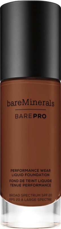 Bareminerals Barepro Performance Wear Liquid Foundation Broad Spectrum Spf 20 | Mocha 31 (For Very Deep Cool Skin W/ Red Undertones) 1.0Oz