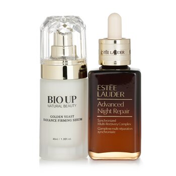 Estee Lauder Advanced Night Repair Synchronized Multi-Recovery Complex 75Ml (Free: Natural Beauty Bio Up Firming Serum 40Ml) 2Pcs